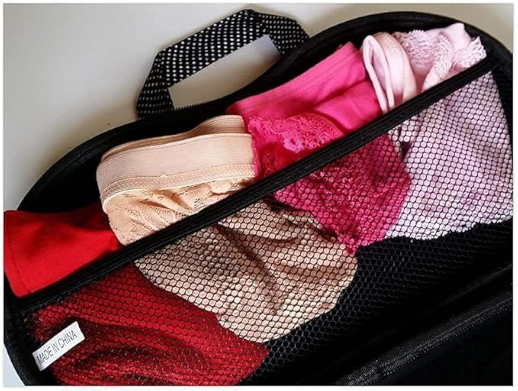 Bra Shaped Travel Organizer Bag for Women, Lightweight