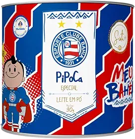 Sinta+ Pipoca Gourmet Bahia com Leite em Pó, Sabor Suave, Lata 90g, Grãos Selecionados Crocantes