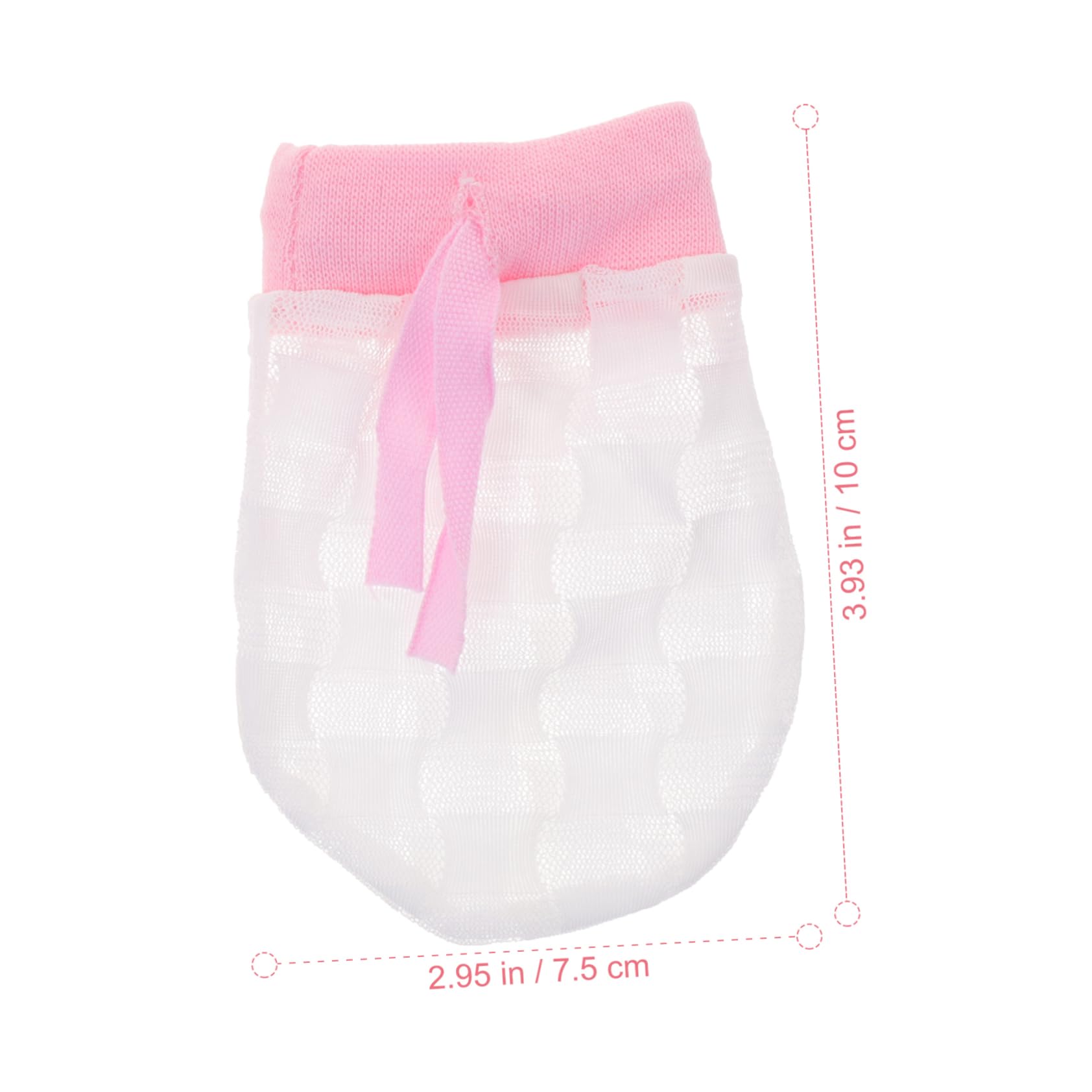 COSMEVIVI 2 Pairs Breathable Ice Silk Mittens Adjustable Gloves for Scratch Protection Comfortable Hand Covers Summer Supply