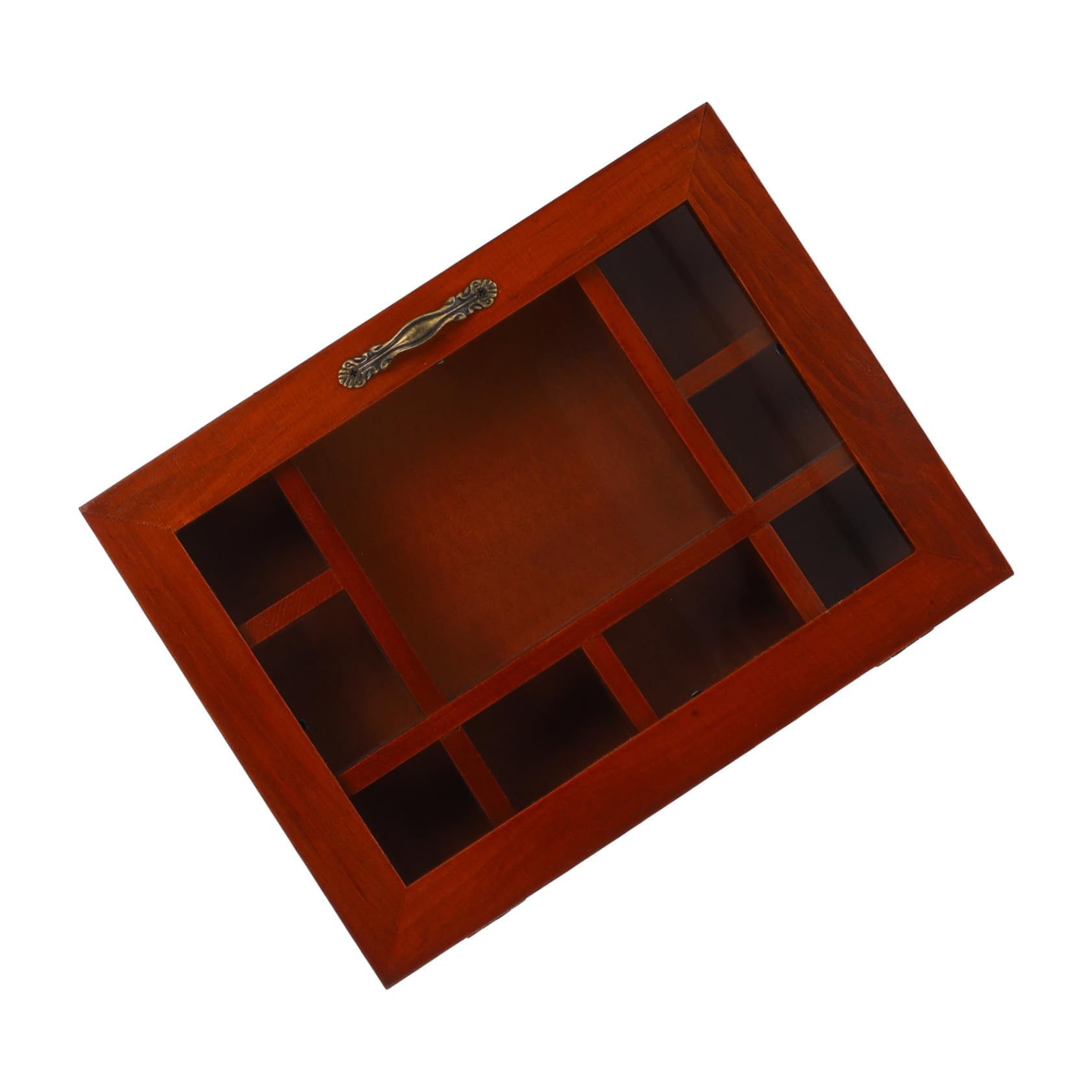 Boîte de rangement vintage à compartiments pour ranger ses bagues