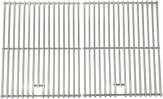 Replacement Stainless Cooking Grid for Better Home and Garden BG1755B, Members Mark 720-0582B, Brinkmann 810-8425-S, Master Forge BG2614B, SAMS 730-0691A, Gas Models, Set of 2