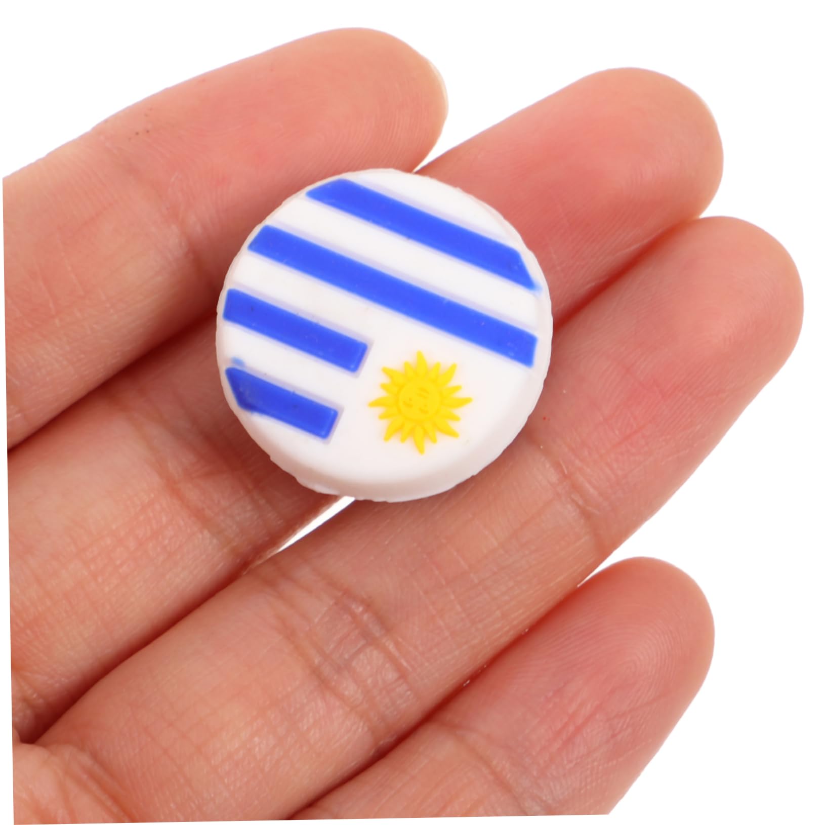 UKCOCO Ammortizzatori per Racchette Tennis Silicone con Design della Uruguaiana Accessori Antivibrazione per Racchette Tennis Facili Installare E Compatibili con Diversi