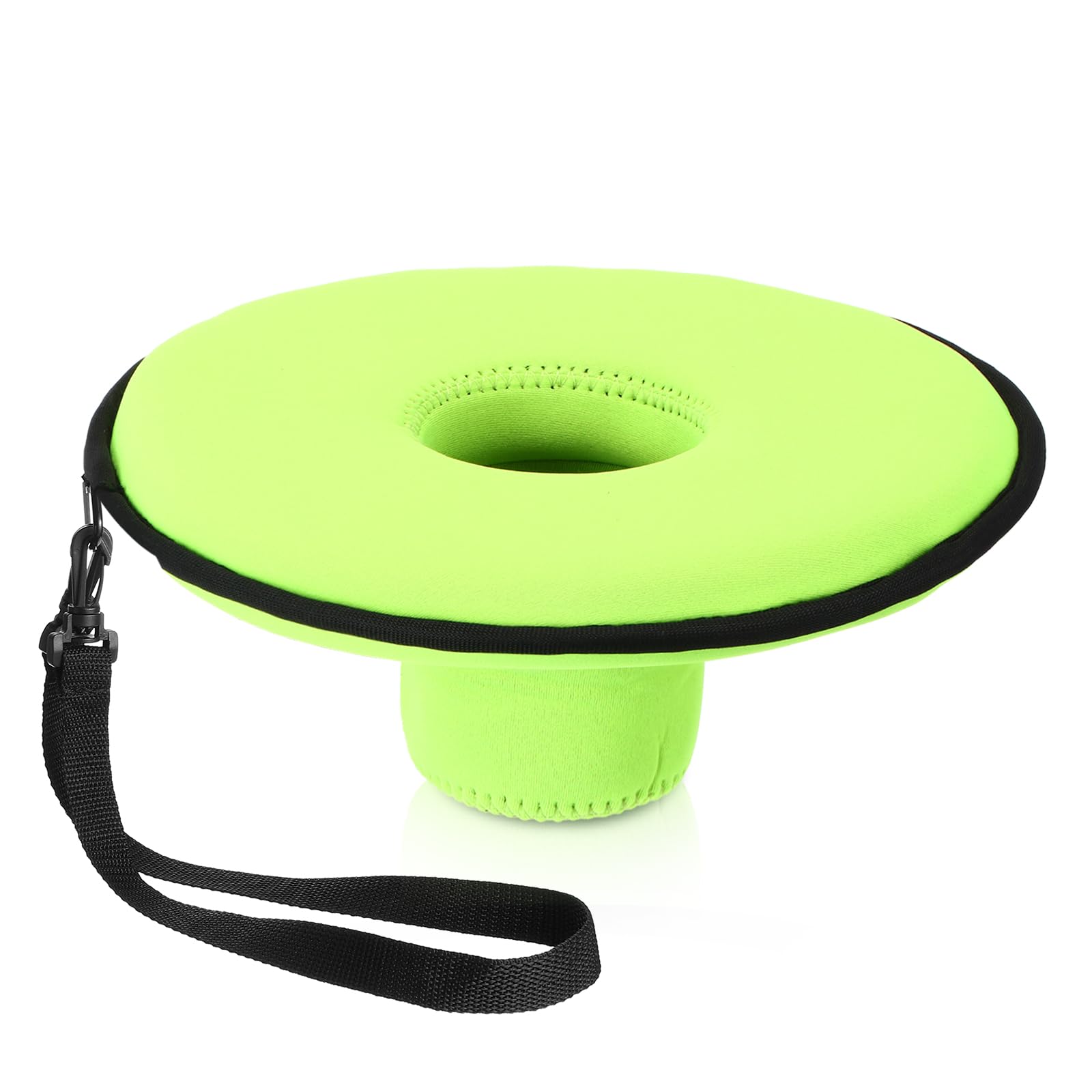 Honeydak 1 Pcs Neoprene Floating Drink Holder Medium Floating Coaster Pool Drink Holder Floating Cooler Float Cup Holder Inflatable Drink Holder for