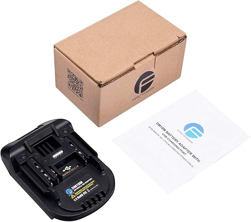 Miniatura 7 de FirstPower Adaptador de batería para Milwk, Dewalt, Convertir a Batería Makita 18V
