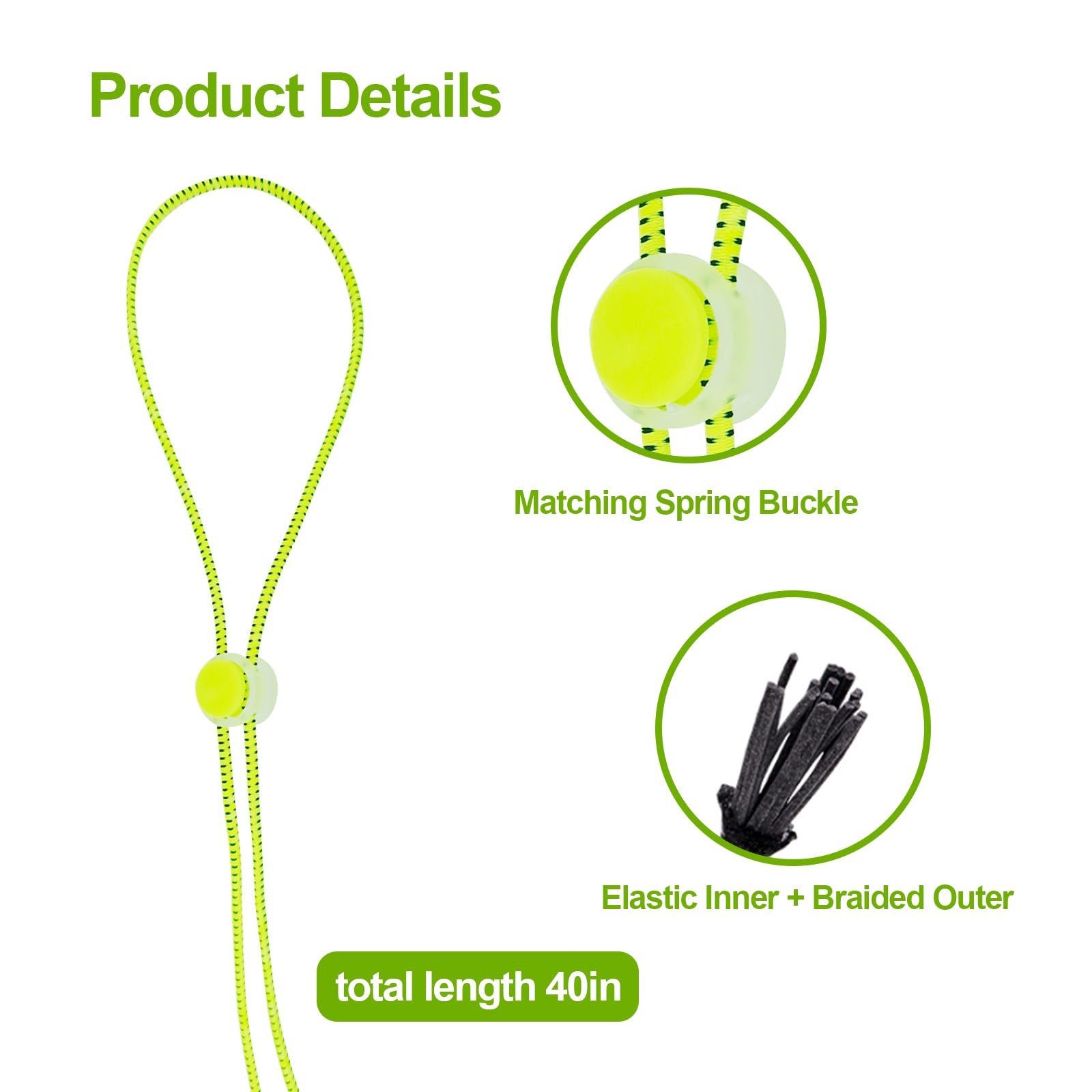 smrtcol Swimming Bungee Goggle Strap-Bungee Cord Straps for Swim Goggles Universal Fit for Adults/Kids?4 Pack