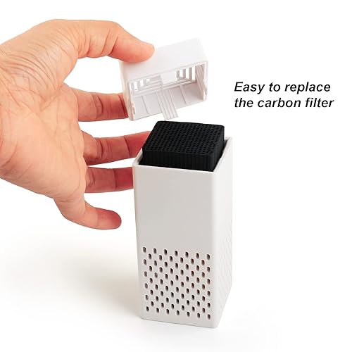 Miniatura 3 de ENOMAKER Máquina de filtro de aire de resina con bloque de carbón activado de repuesto para impresoras 3D Anycubic Elegoo Creality LCD DLP MSLA