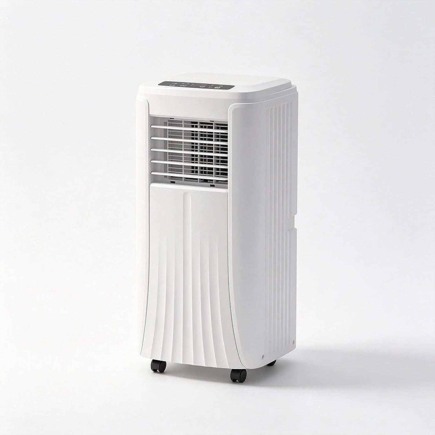 Condizionatore Portatile 10000 BTU Raffreddatore Ambiente Interno Silenzioso con Telecomando, Ventola Regolabile e modalità Deumidificatore, Tubo Scarico per Fi, Style 3, 10000 BTU