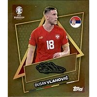 Autocollant Topps EURO 2024 - Star Gold Signature AUT SP Arnautovic (Autriche)