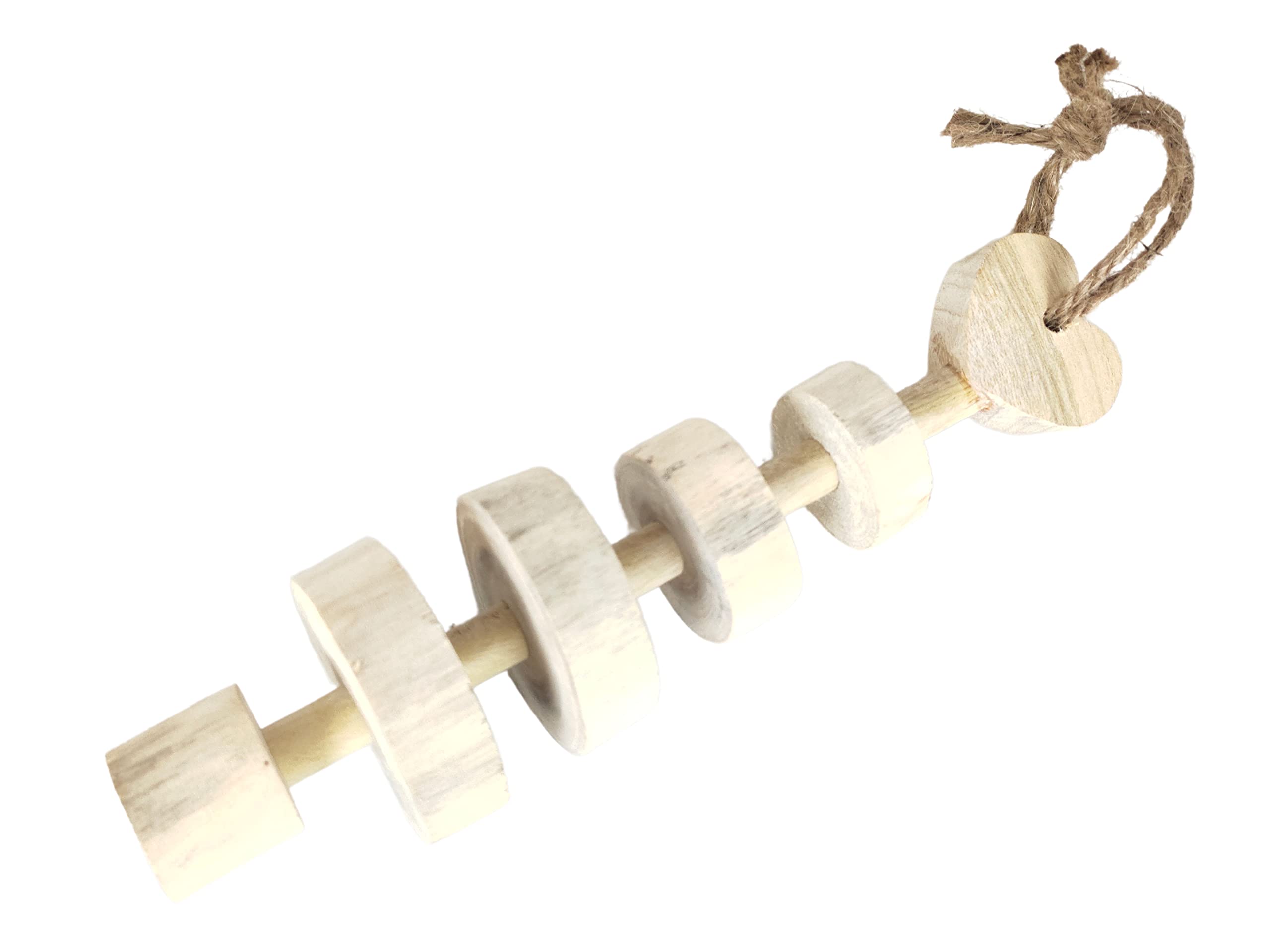 KSK Hamster Chew Toys Rabbit Chew Toys, Rabbit Chew Toys, Pet Chew Toys Organic Natural Wood Ideal for Chinchilla, Guinea Pigs, Hamsters, Parrot Birds Grinding,Woode Toys for Small Animals