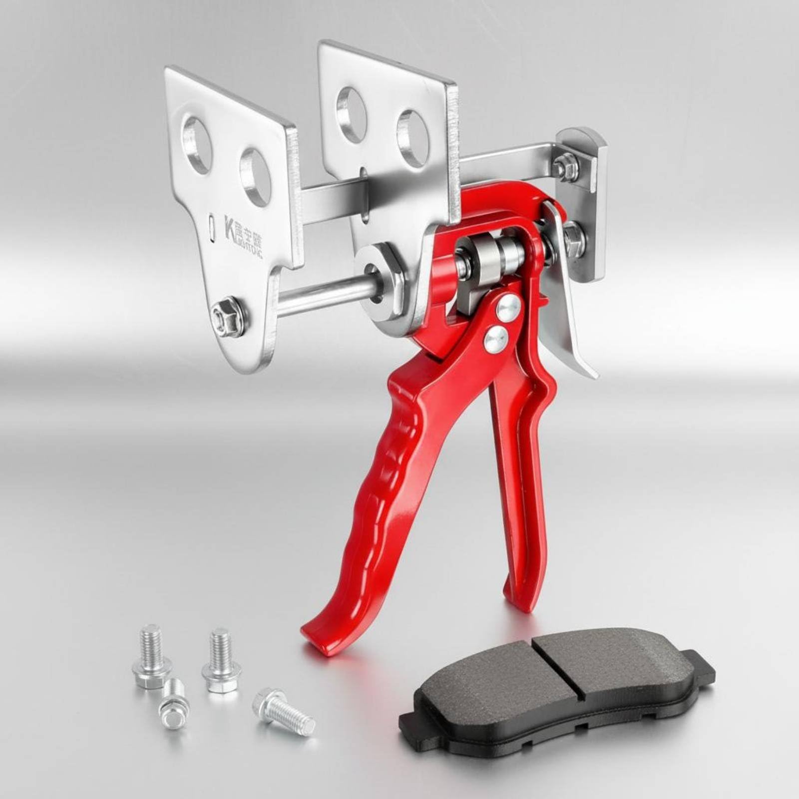 Herramienta para Ajustar Calipers de Freno Pistón Retractor Compresor de Calipers Material Reforzado de Aluminio y Acero Apto para Reparaciones en, Bomba Única