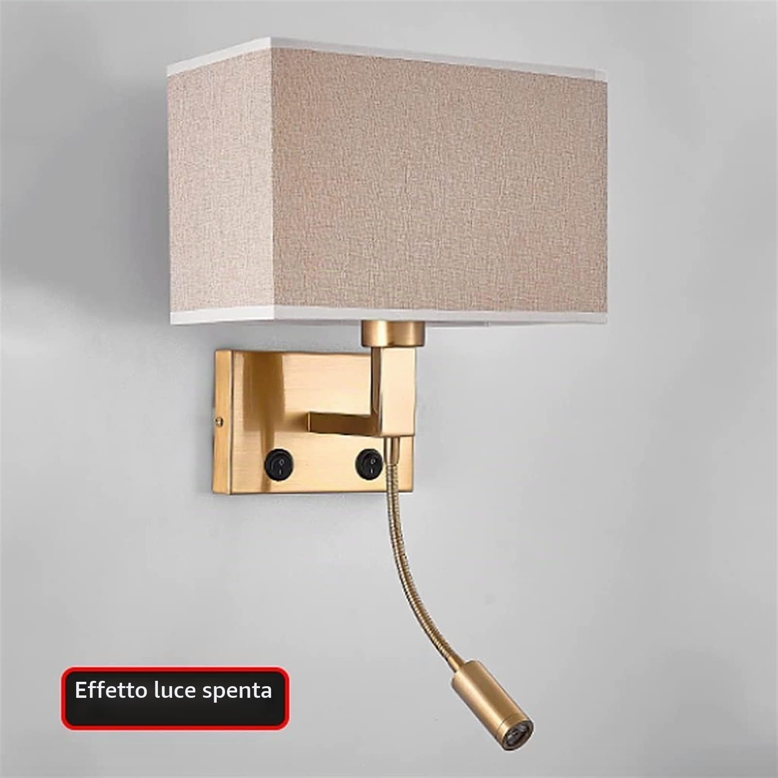 Applique Da Parete In Tessuto Applique Da Comodino Con Porta Di Ricarica USB Perfette Per La Camera Da Letto Soggiorno Lampada Da Parete Dell'hotel Con Faretto Da Lettura A LED