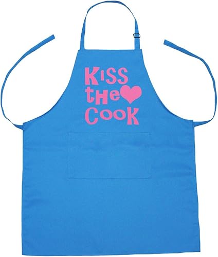 Petitebella Delantal infantil Kiss The Cook Chef
