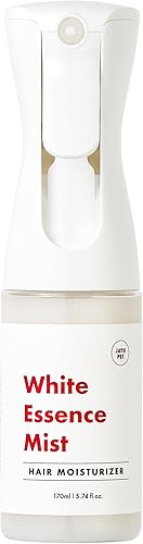 JAYU PET White Essence Mist - Alivio de la picazón del perro, espray calmante hipoalergénico, spray para la caspa y la piel seca (5.7 fl oz, 5.8 fl
