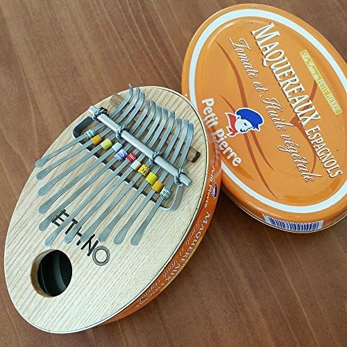 Ethno - Pentatonic Nomad Kalimba, 11 Notes, 100% Handmade in France