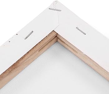 Amazon.co.jp: 絵画キャンバス、白キャンバス 厚さ1.6cmの綿素材油絵