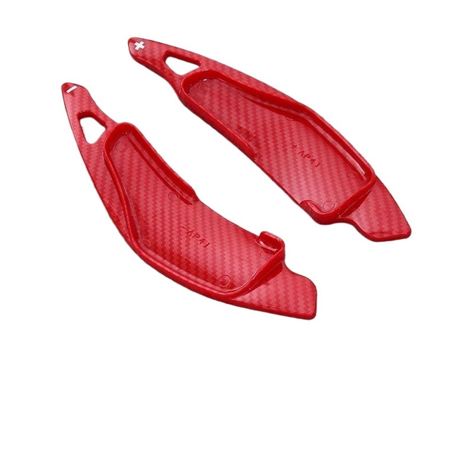 Xxiucj Car Paddle Shifter Extensions for Lexus for is 2006-2011 2pcs Carbon Fiber Car Steering Wheel Shift Paddle Extension Shifters(Red Carbon Fiber)