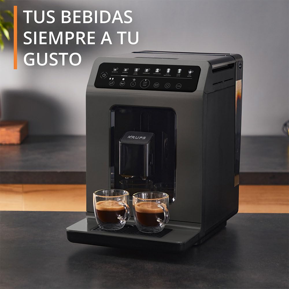 Krups Espresso Ekspres do Kawy, Czarny, 3l