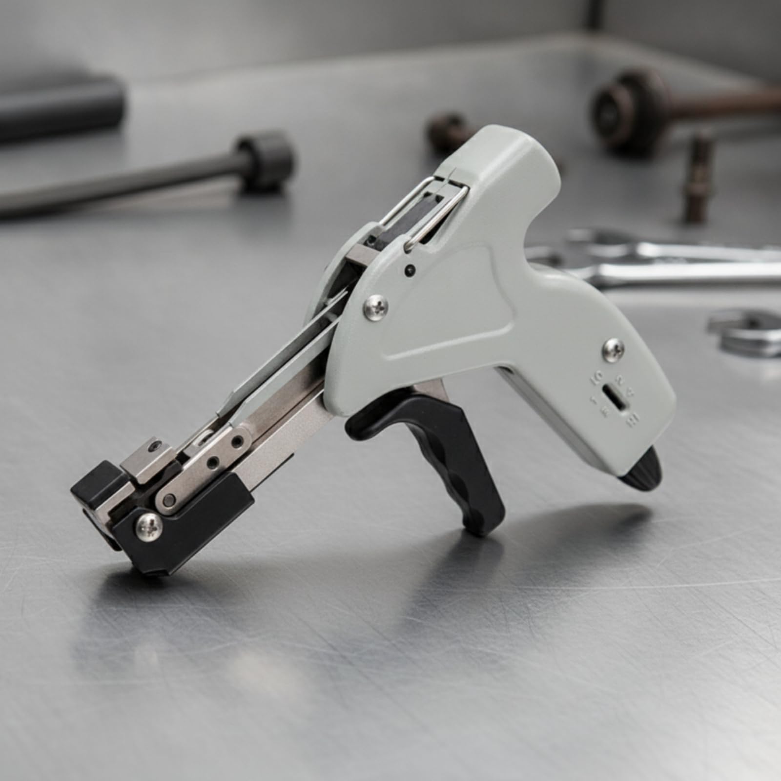 Outil de Serrage Inox pour Colliers de Serrage Tendeur Coupe-bande Pince de Câblage Serre-bande Métallique Acier Carbone et Coupe Propre et Traction