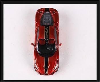 Amazon | 絶妙なカーモデル 1:64 フェラーリ F8 トリブート合金モデル