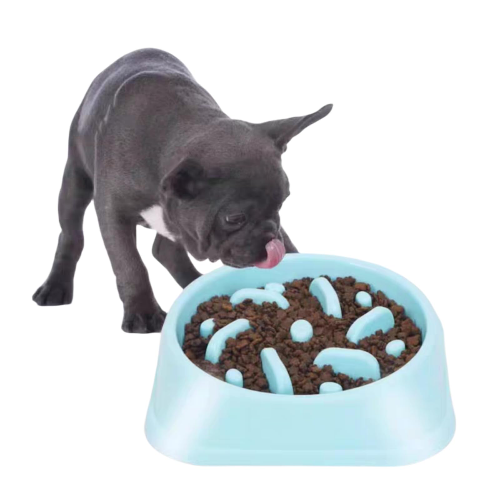 Comedero Perro,Comedero Alimentación Lenta,Comedero Perro Antivoracidad,Antideslizante Alimentacion Plato,Comedero Perro Antivoracidad,Bol para Perros para Comida Lenta,Cuenco Perro