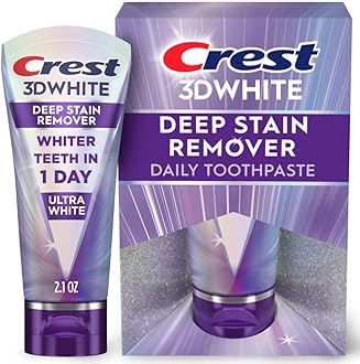 Crest 3DWhite Brilliance Deep Stain Remover Ultra White Toothpaste - 2.1oz