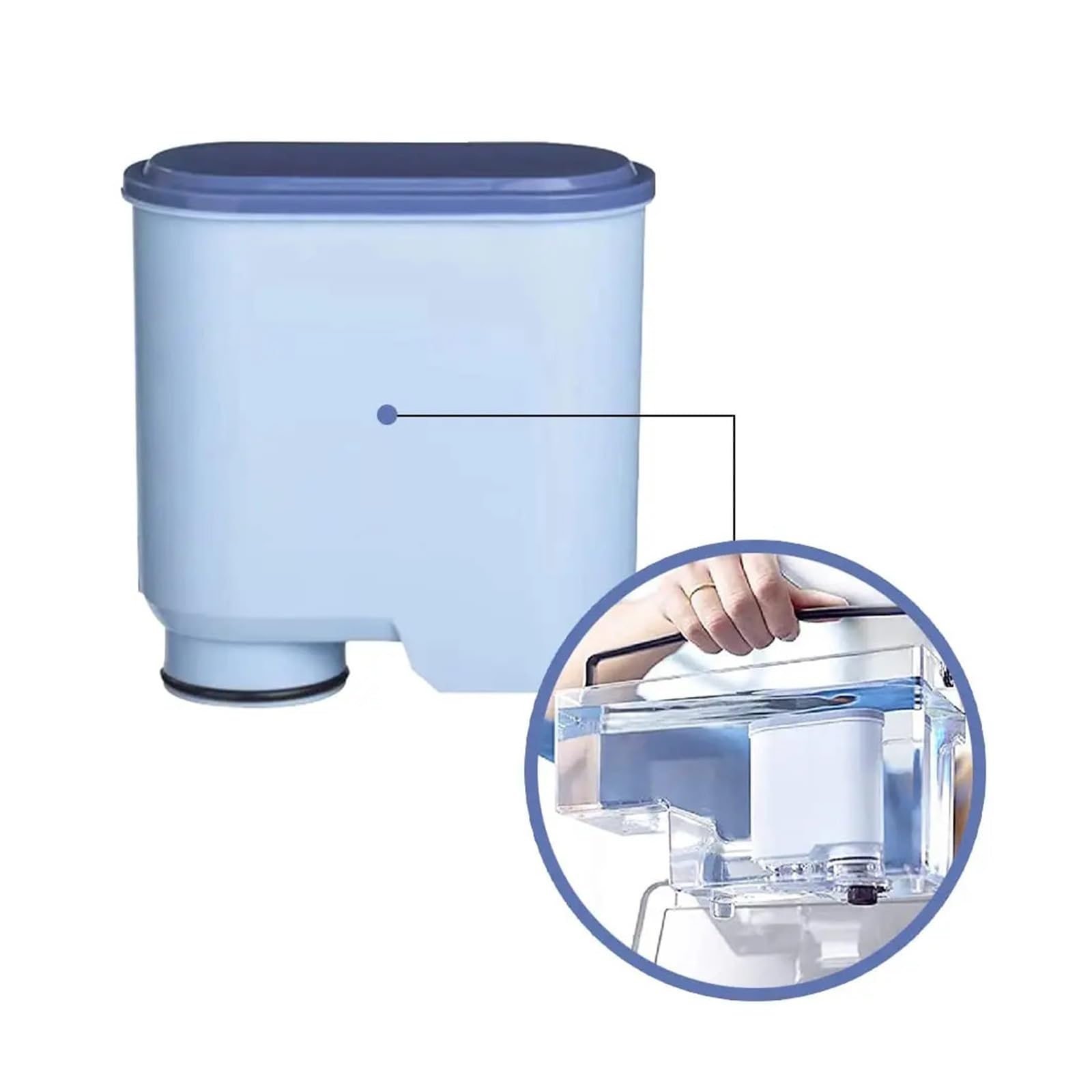 Compatible Con Depósito De Agua Nespresso EN520/F411. | Depósito De Agua De Repuesto, Compatible Con Cafetera Nespresso Lattissima EN520 F411(2PCS)