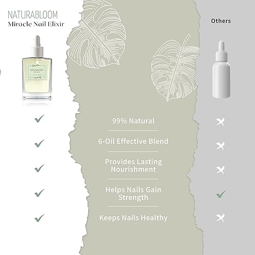 Miniatura 7 de Miracle Elixir - Aceite de reparación de uñas 99% natural para uñas dañadas y débiles, vegano, crecimiento y fortalecedor