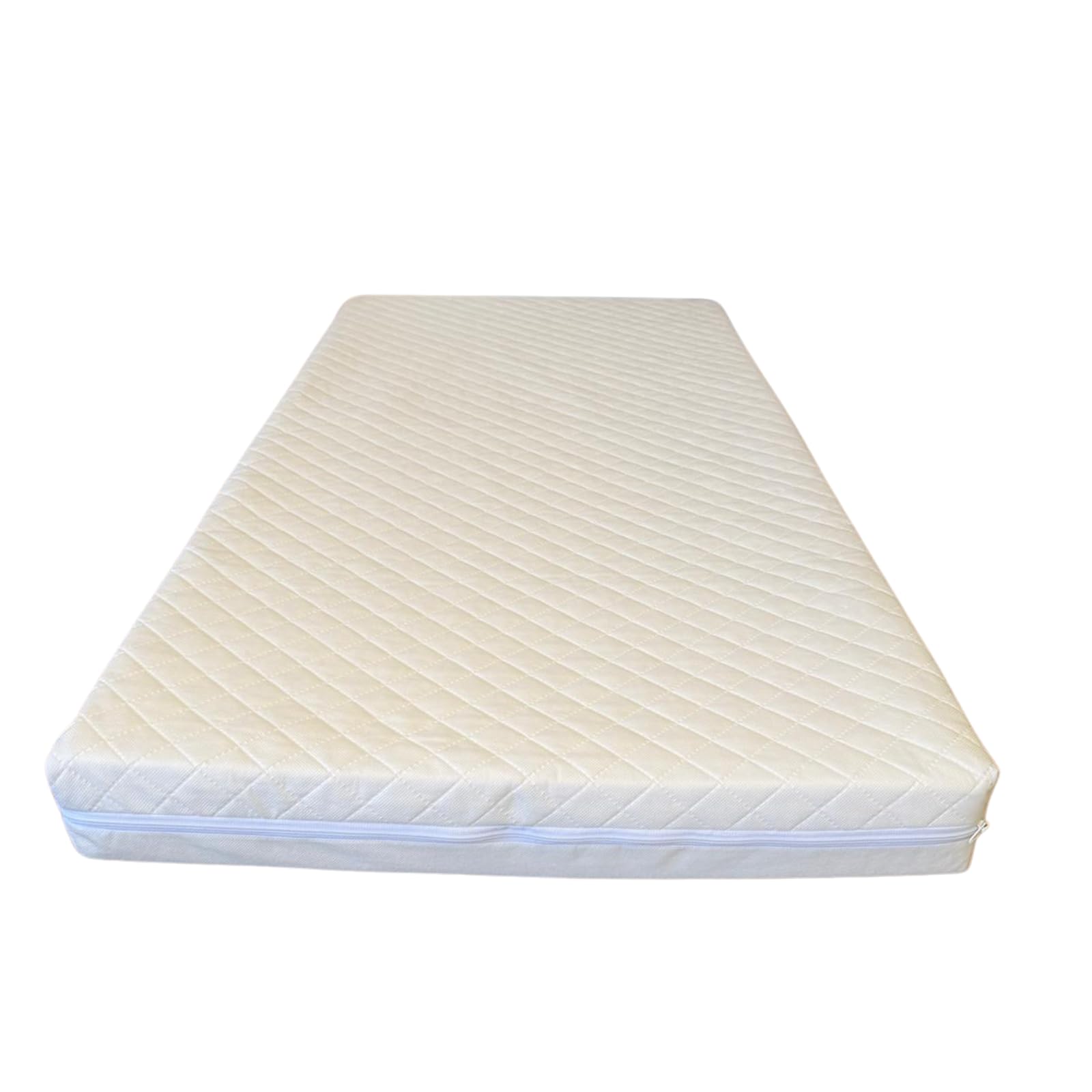 ComfyWise Premium Travel Cot Mattress for Red Kite – Ultra-Comfort Quilted, Breathable & Hypoallergenic, Firm Support Foam, Easy-Clean Removable Cover (Next 2 Me: 82 x 50 x 5 cm)