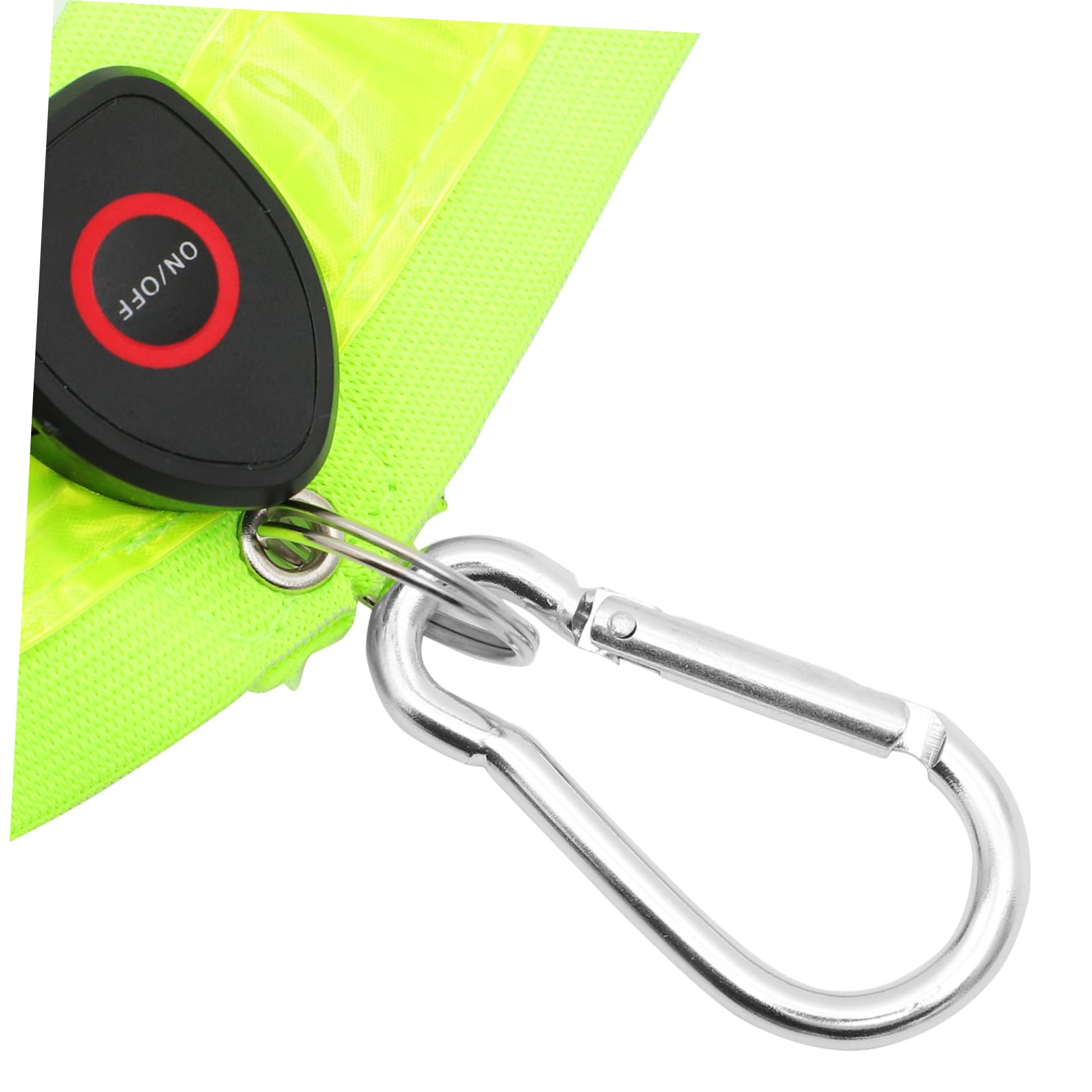Toyvian Bretelles croisées Lumineuses lumière Ceinture d'épaule à LED rougeoyante Ceinture LED Bracelet Lumineux en Cours d'exécution Bracelet Lumineux de Course de Nuit Nylon Vert