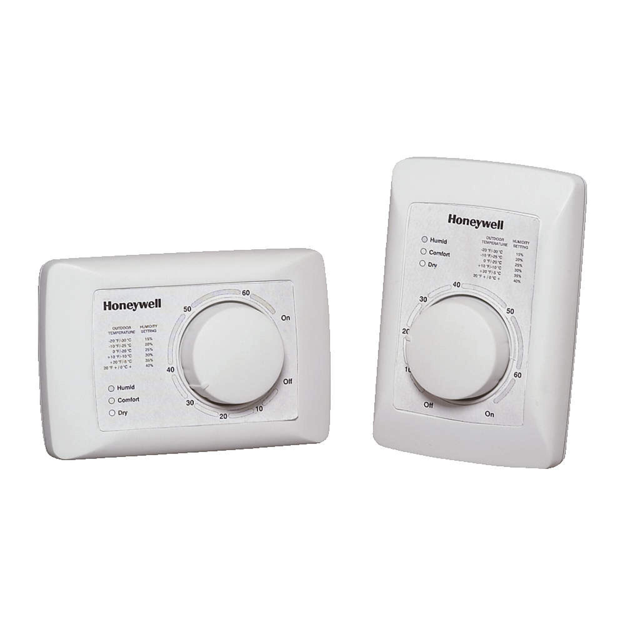 Honeywell H8908DSPST Lowvoltage SPST Manual DeHumidistat