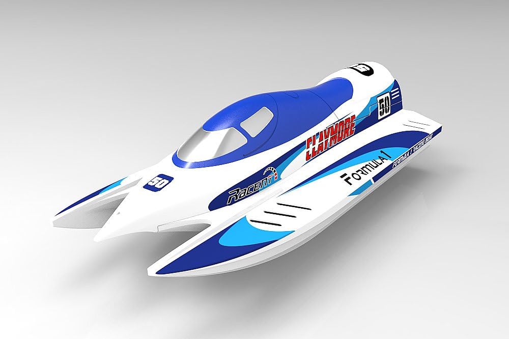 Volantex V792-3-BL RC Boat, White/Blue
