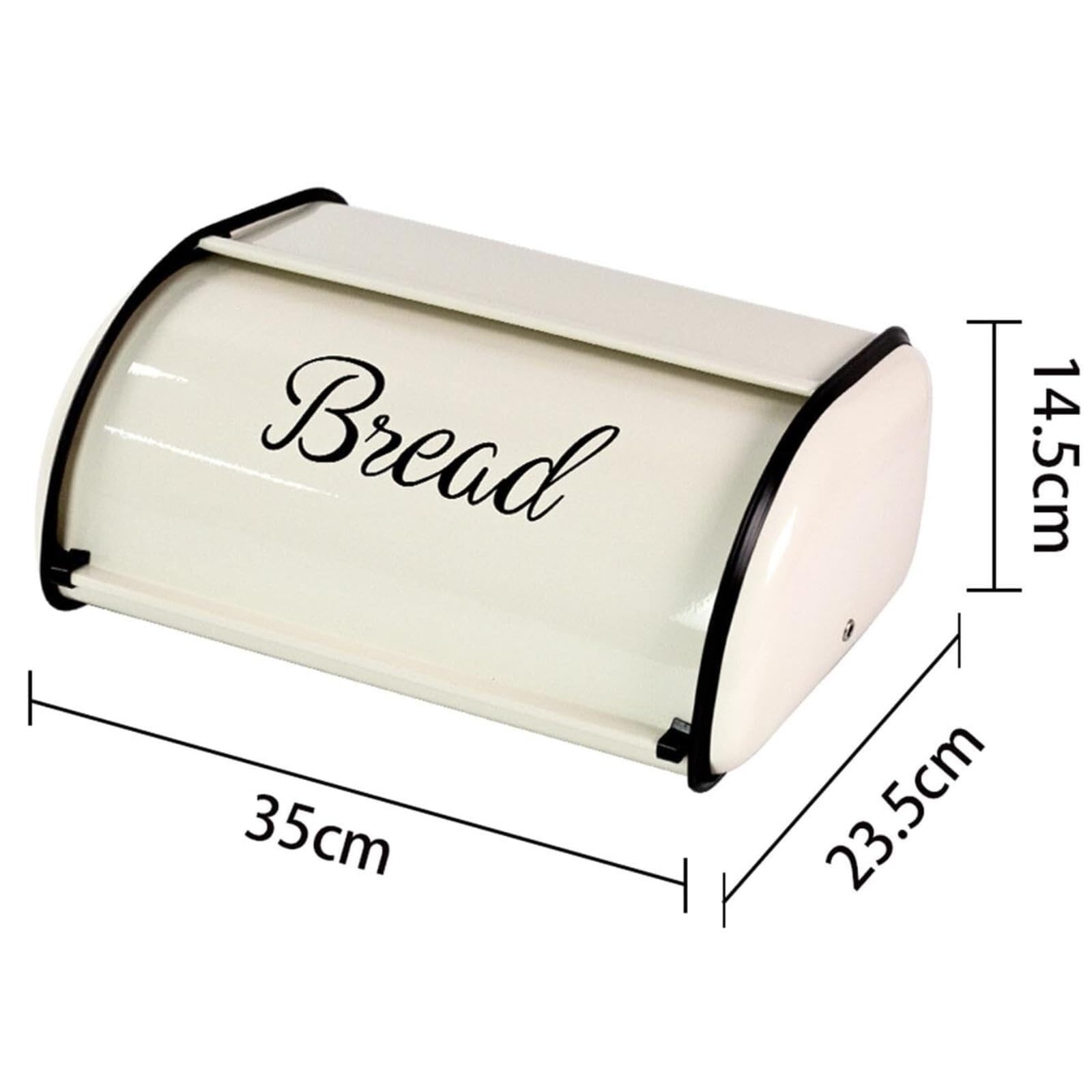 Pojemnik Do Przechowywania Chleba Pojemnik Na Chleb Roll Top Bread Box Vintage O Dużej Pojemności Pojemnik Na Chleb Do Piekarni I Kawiarni Chlebak Na Pieczywo