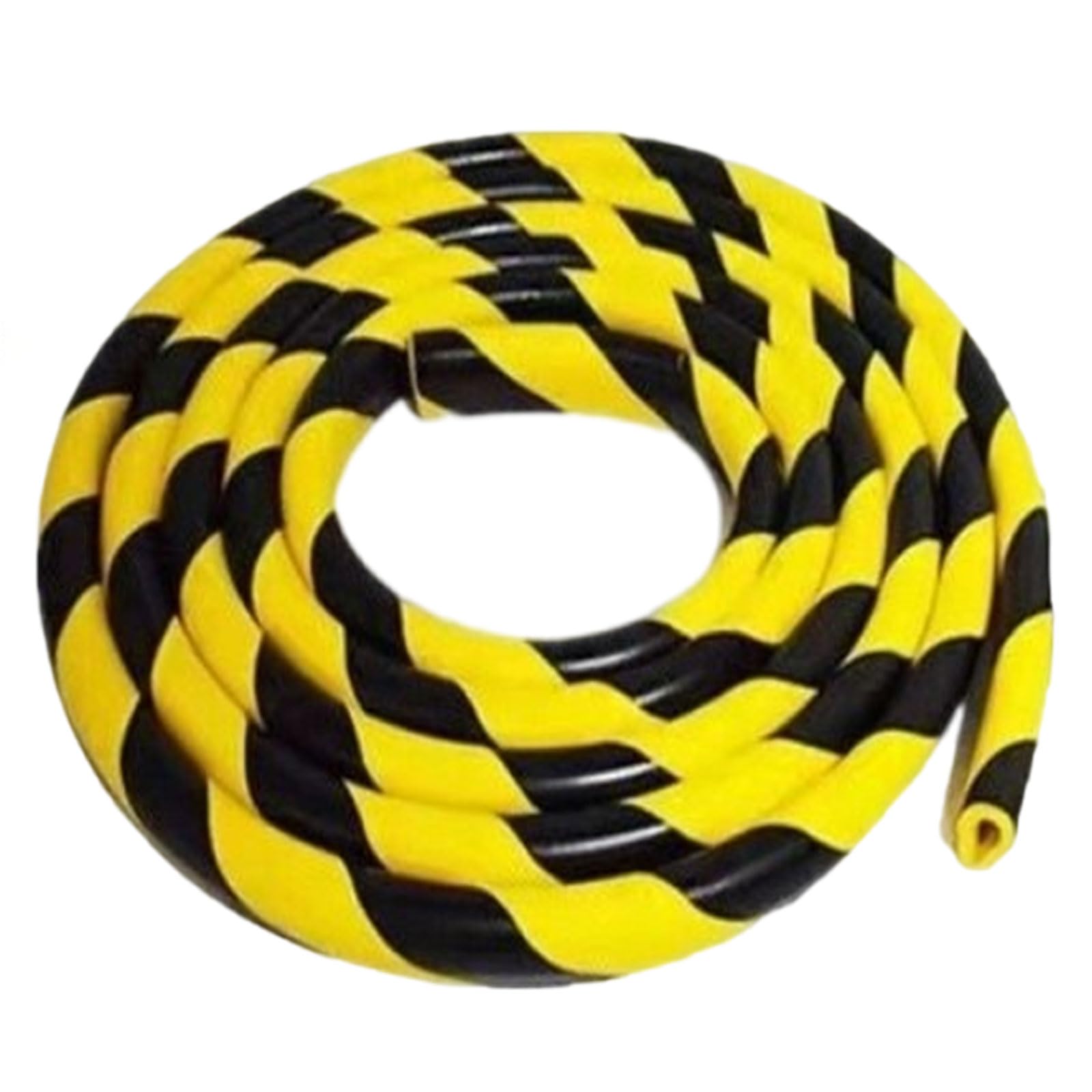 Protector Esquinas de Goma Amarillos y Negros,Protectores de Esquinas de Seguridad de 5 Metros con Rayas Amarillas y Negras,Autoadhesivos,para Uso Industrial y doméstico
