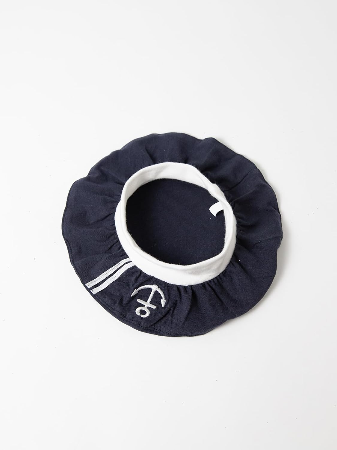 LXKIKMM Baby Infant Boy Girl Nautical Sailor Embroidered Anchor Hat, 2 Colors