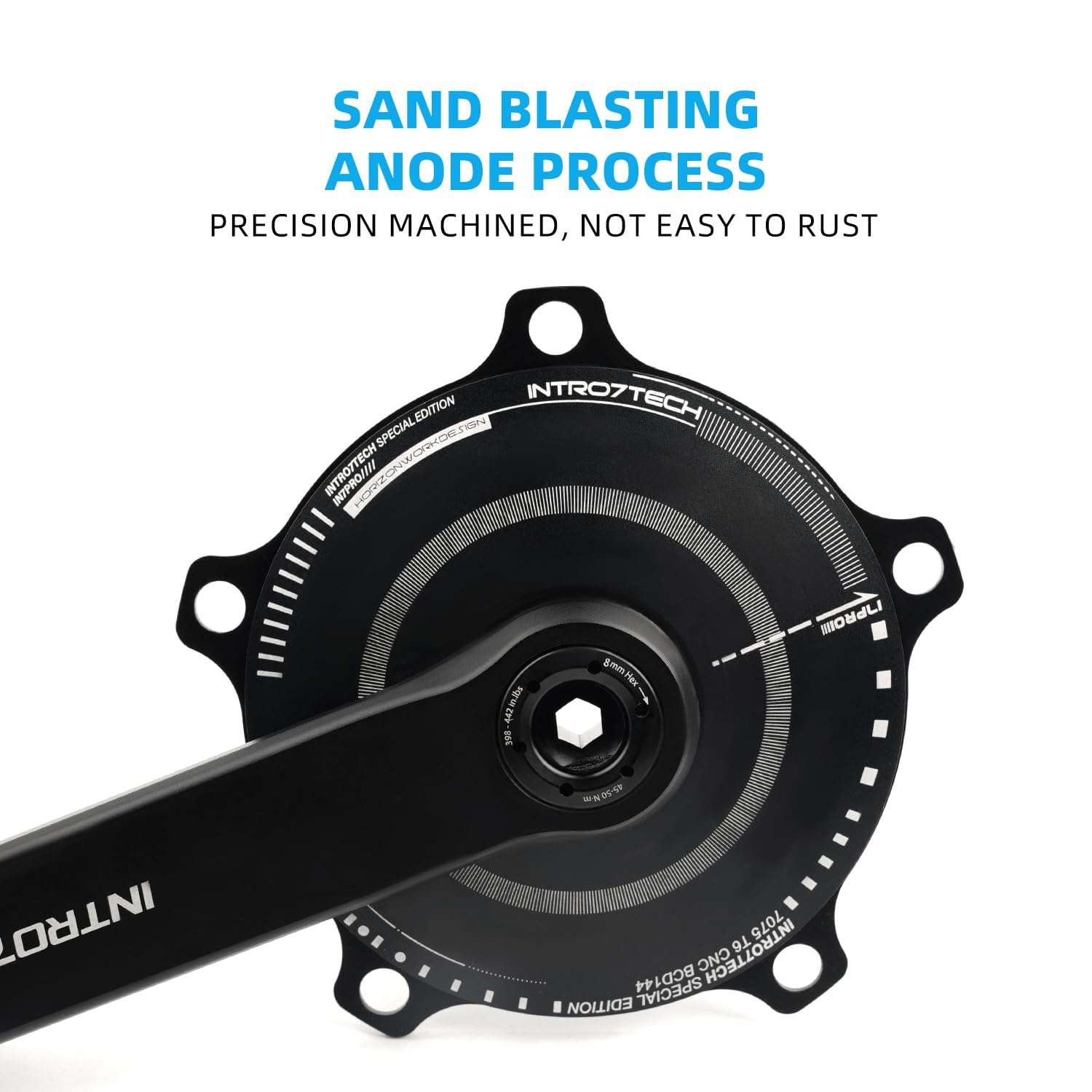 Amazon | POLSO INTRO7 固定ギアバイククランクセット 70T 100T