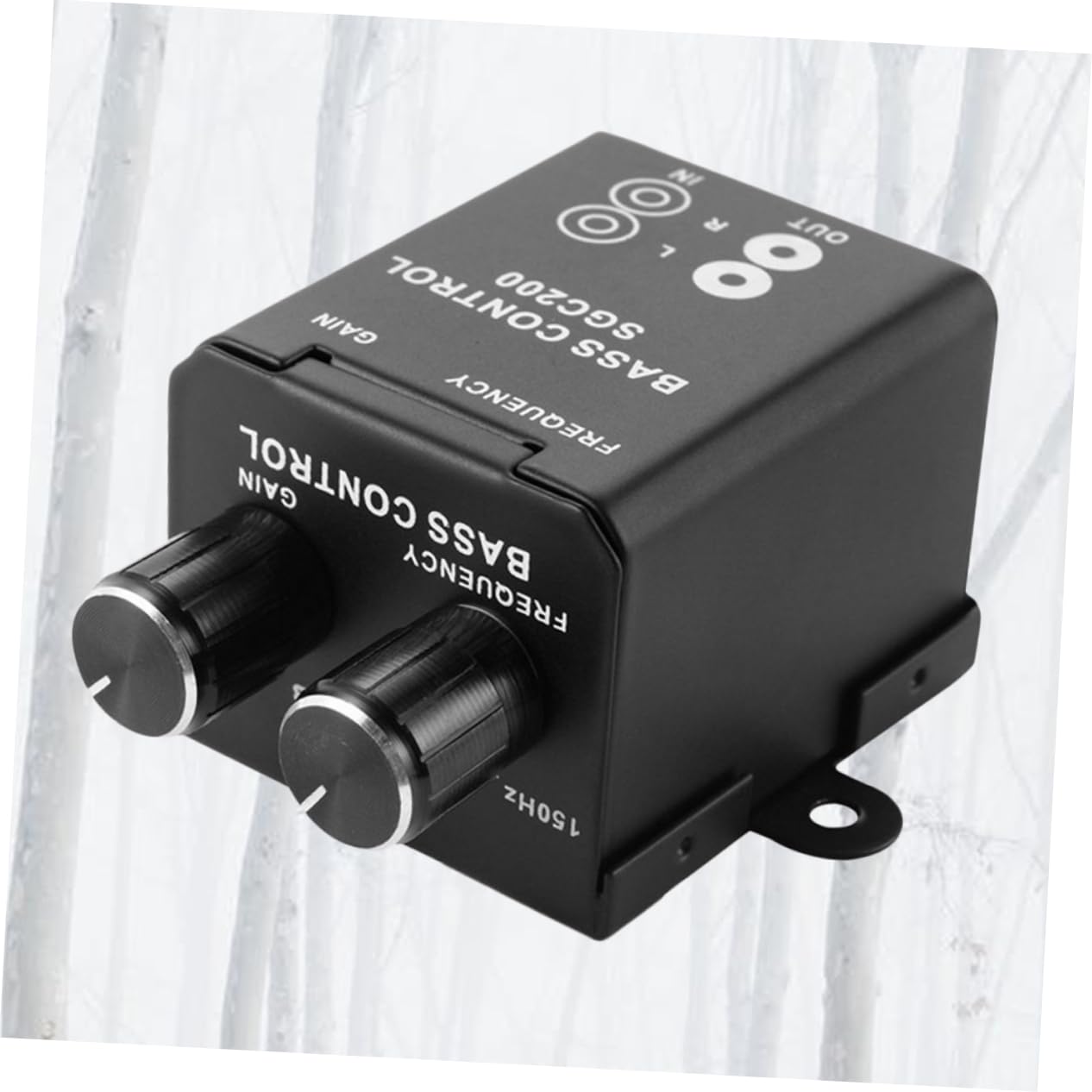 SOLUSTRE 2piezas Controlador Audio para Amplificador De Coche De Ganancia y Volumen Fácil Instalación Sin Cables Adicionales