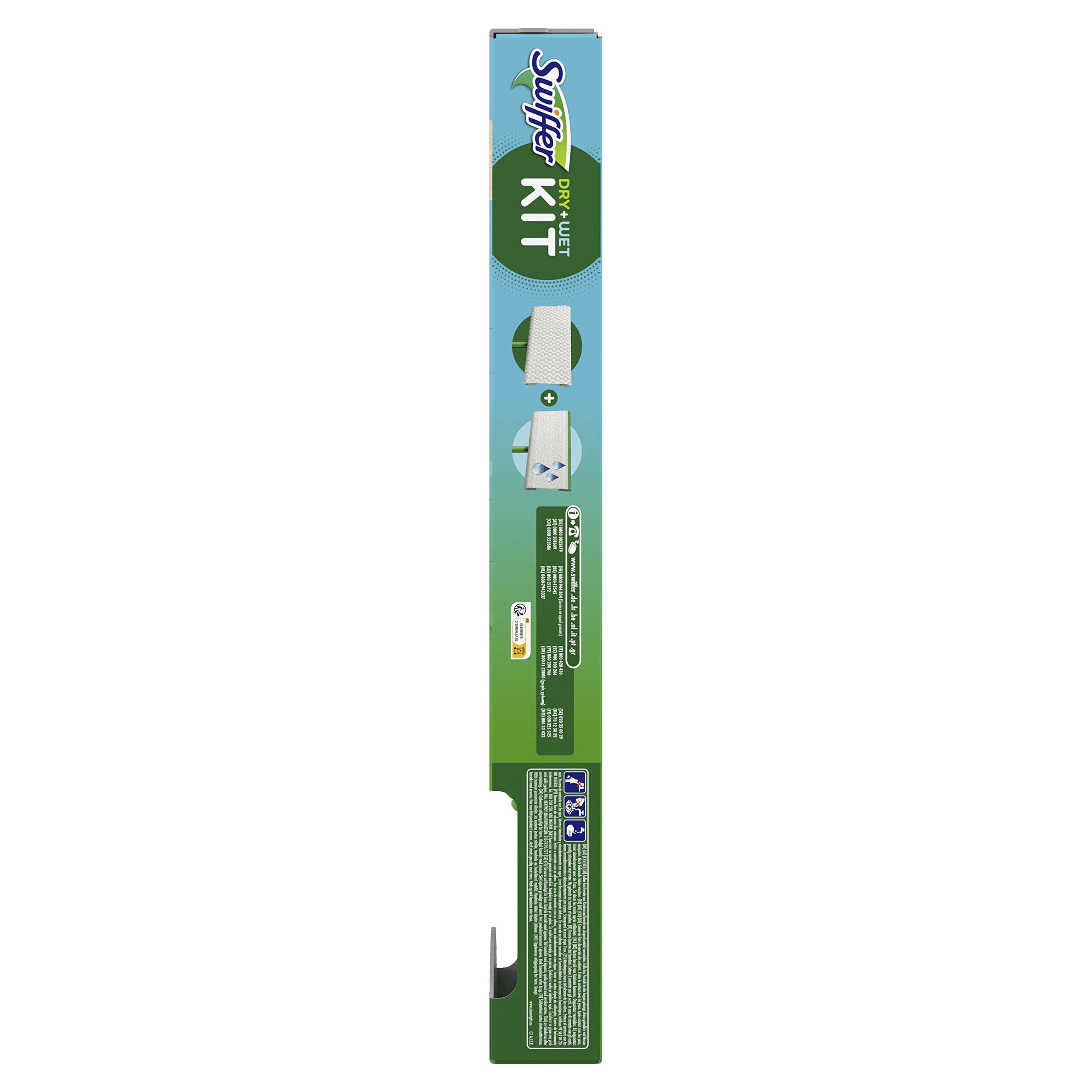 Swiffer Bodenreiniger Starter Kit mit 9+3 Nachfüllungen