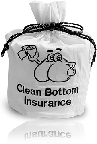 Funda para rollo de papel higiénico  Funda de papel higiénico reutilizable de algodón de 9 x 5.5 pulgadas con cierre de cordón  Bolsa de