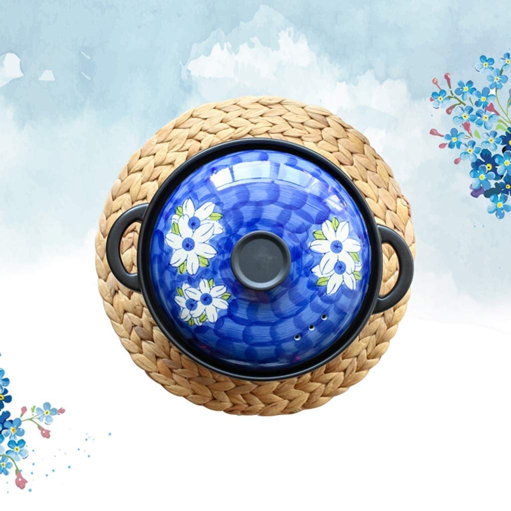 Amazon.co.jp: カラフルな炻器ミニキャセロールポット蓋付き - セット