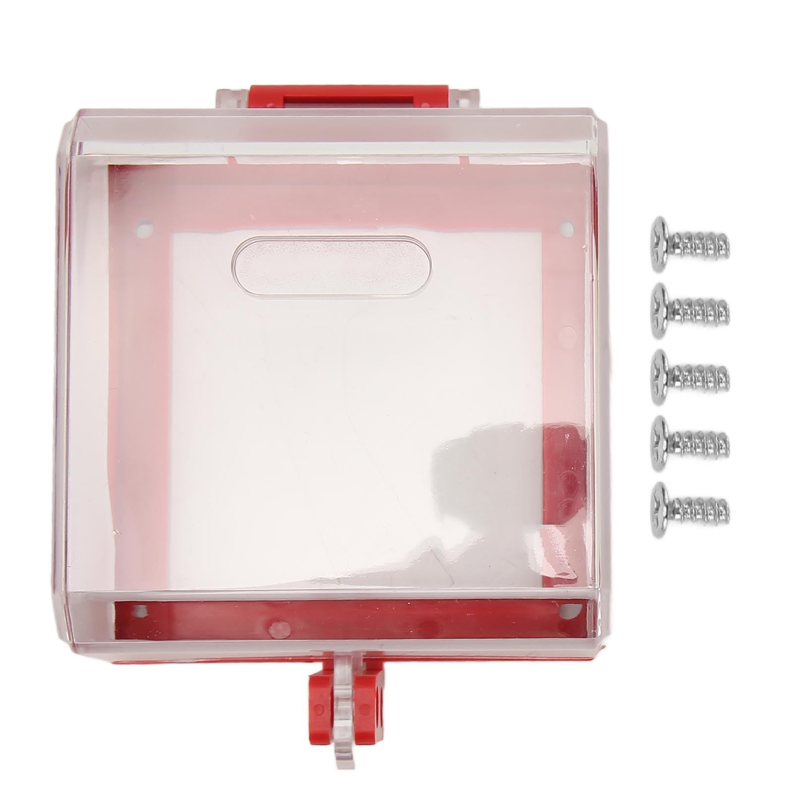 Emergency Stop Button Cover - Transparent Lockout Box For Industrial Safety