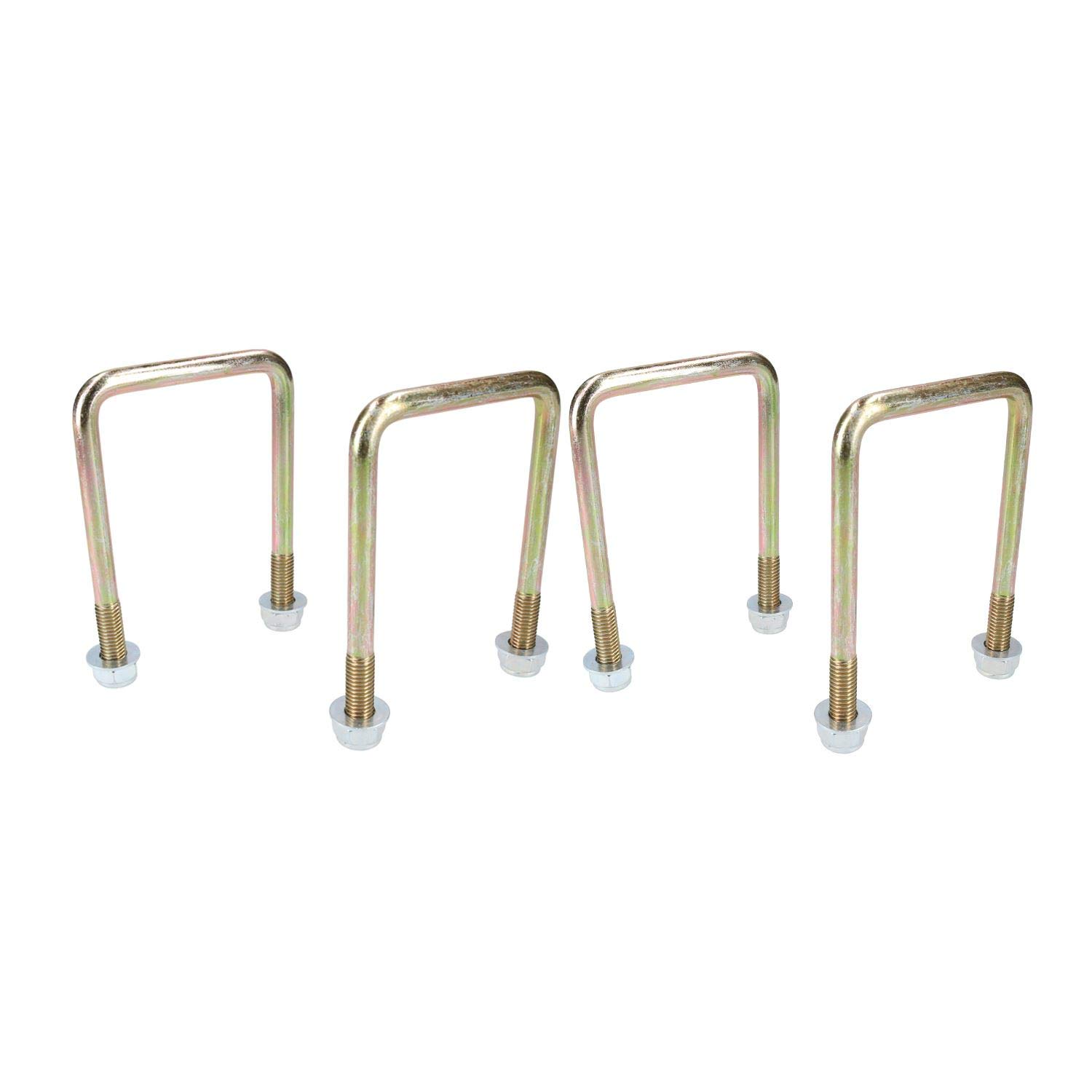 Bulloni A U Alta Resistenza M10 - 4 Pezzi Per Rimorchi, 80x75mm - Foto 4