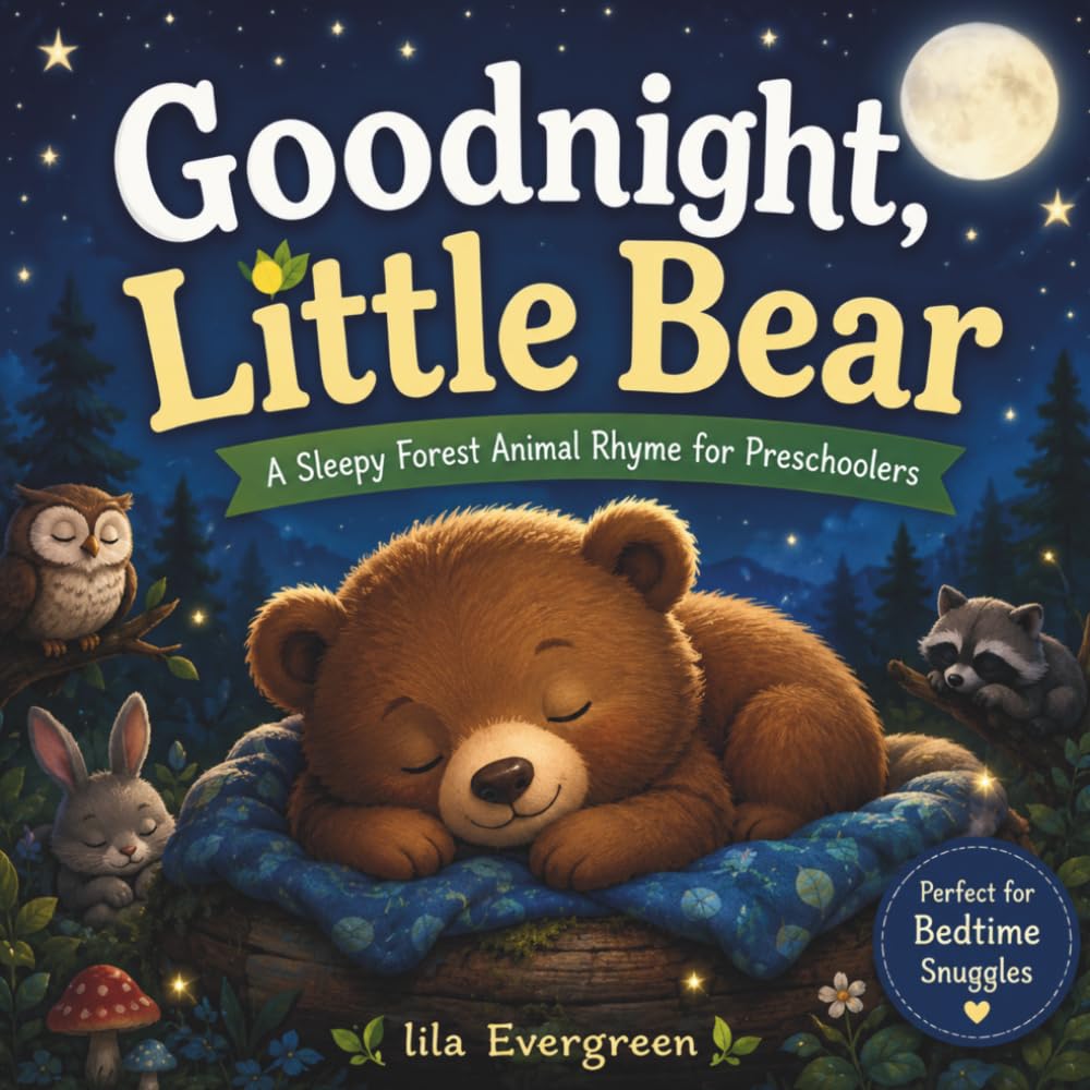 Goodnight, Little Bear: A Sleepy Forest Animal Rhyme for Preschoolers: 3 (Goodnight, Little Spark Series)