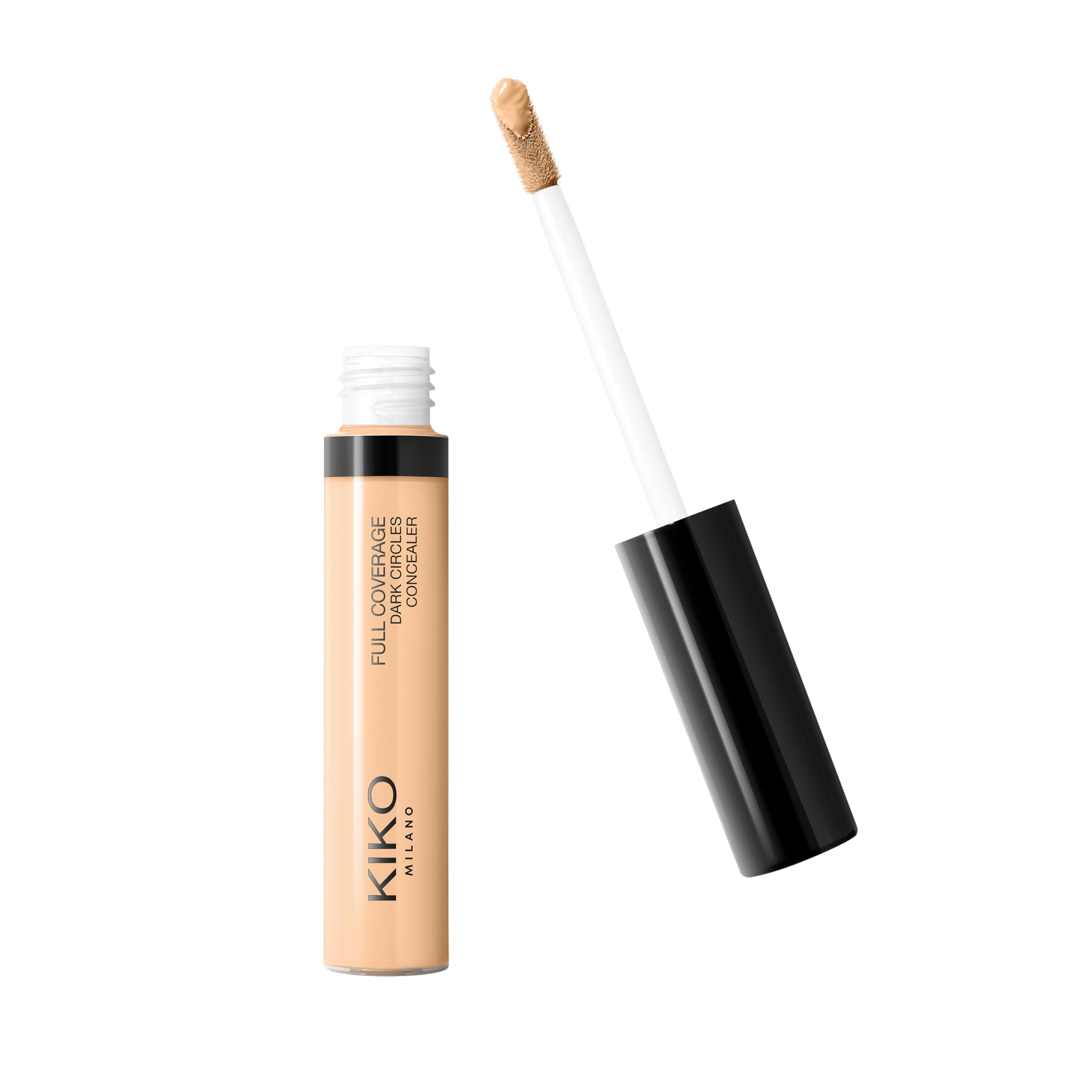 KIKO Milano Full Coverage Dark Circles Concealer 16, High-Coverage Liquid Concealer For The Face And Eye Area