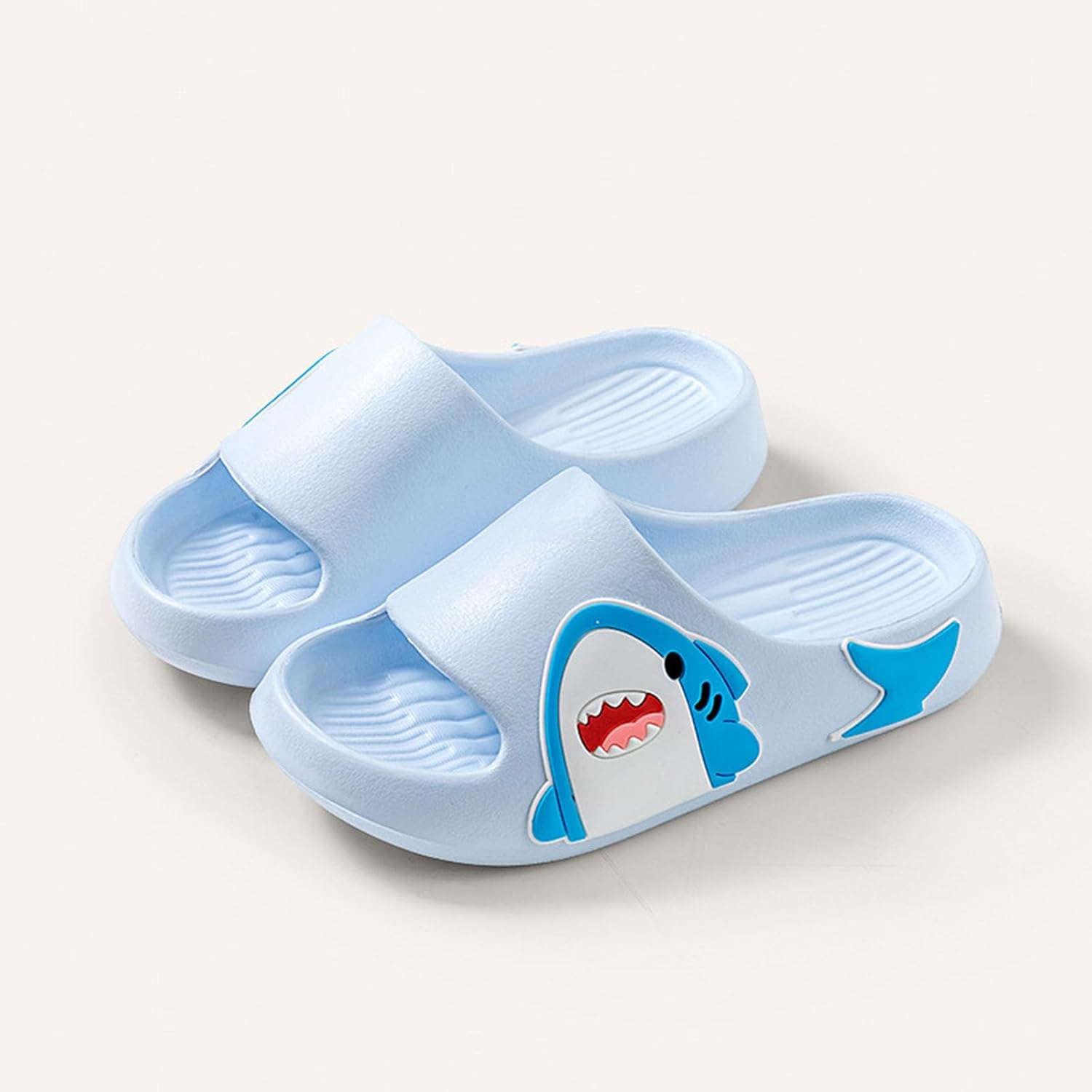 Kids Toddler Boys Girls Slide Funny Animals Shower Slippers Summer Soft Bottom Non Slip Quick Drying Water Shoes
