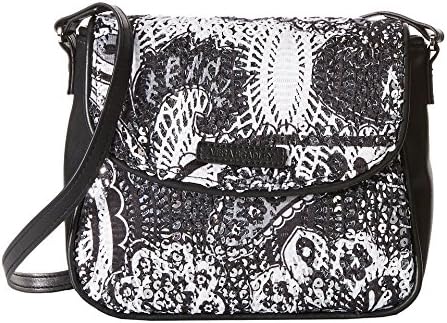 Vera Bradley Women's Summer Sparkle Crossbody Midnight Paisley Crossbody Bag