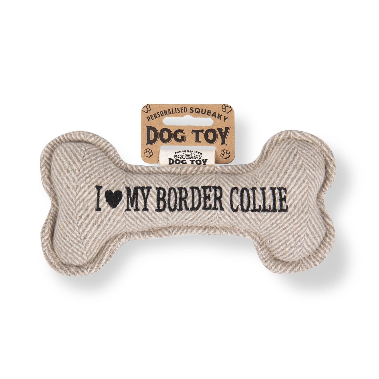 History & HeraldrySqueaky Dog Toy (I my Border Collie)