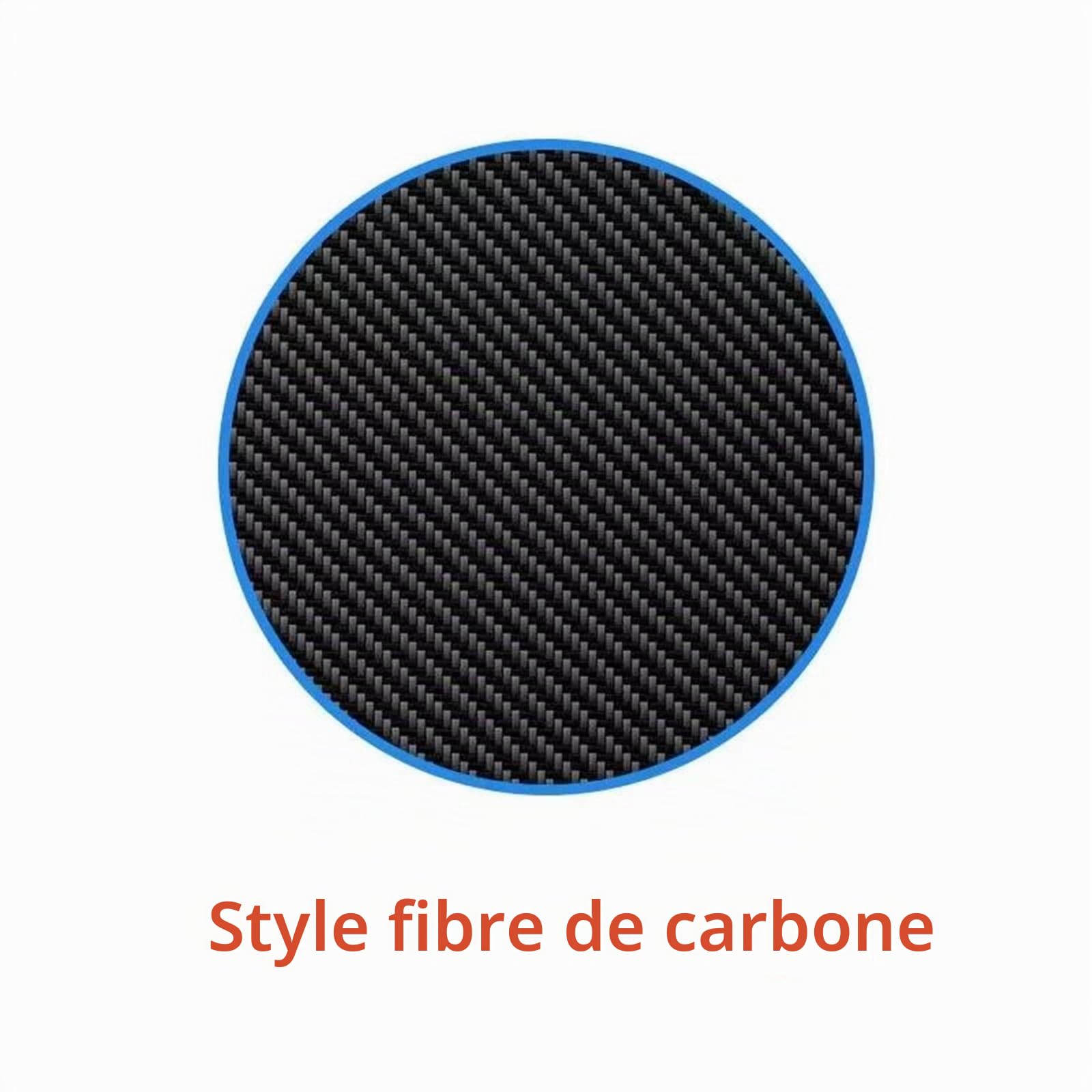 Plage Arrière pour Peugeot 5008 2017-2025 Couverture Chargement Voiture Rétractable Pare-Soleil Coffre Arrière Sécurité des Bagages(Carbon Style)