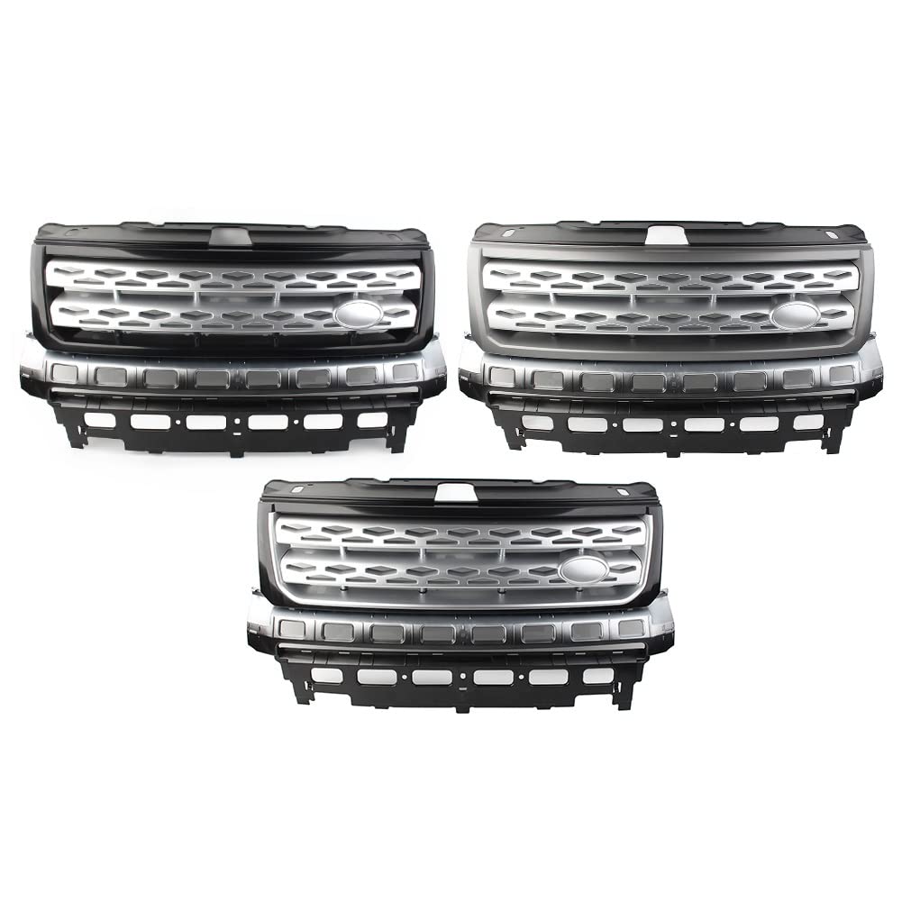 Zestawy pokrowców na siedzenia samochodowe akcesoria samochodowe części ABS przednia kratka zderzaka siatkowy zamiennik do Land For Rover dla Freelander 2 do LR2 do L359 2010-2016