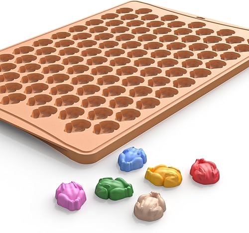Miniatura 4 de 2 moldes de silicona con forma de pavo con cuentagotas para gelatina de gomitas de caramelo de chocolate, bandeja de cubitos de hielo, molde de