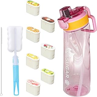 700 ml Rosa Sport-Wasserflasche mit Kapseln